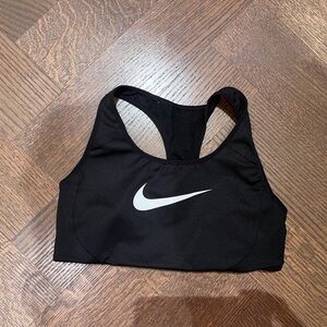Nike Black and White Sports Top